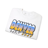 Denver "Golden Nuggets" Retro Basketball Crewneck Sweatshirt