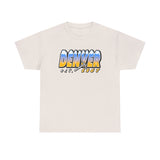 Denver "Gold Nuggets" Retro Basketball T-Shirt
