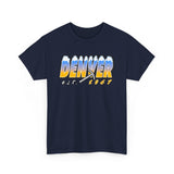 Denver "Gold Nuggets" Retro Basketball T-Shirt